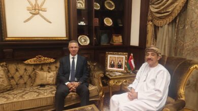 تعزيز التواصل بين قطاع فلسطين بالجامعة العربية وسلطنة عمان