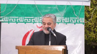 سفير إيران في يوم القدس العالمي تحقيق العدالة للشعب الفلسطيني شرطاً أساسياً لتحقيق السلام العادل والدائم في المنطقة