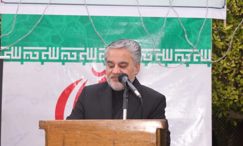 سفير إيران في يوم القدس العالمي تحقيق العدالة للشعب الفلسطيني شرطاً أساسياً لتحقيق السلام العادل والدائم في المنطقة