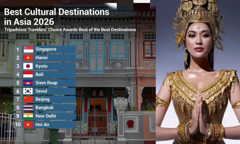 جنوب شرق آسيا يتألق على الخريطة الثقافية لآسيا