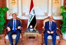سفير جمهورية العراق فِي القاهرة يبحث مَعَ نظيره الاسباني تعزيز العلاقات الثُّنَائِية وتطورات الأَوْضَاعِ الاقليمية