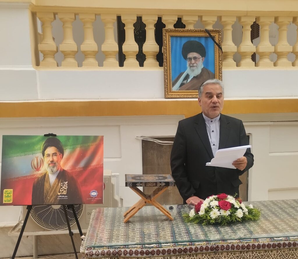 السفير الإيراني في يوم الأرض: حين يعتدي على سيادة دولة فإن الرد ليس خيارا ترفيا بل هو واجب وحق أصيل السفير الإيراني في يوم الأرض: حين يعتدي على سيادة دولة فإن الرد ليس خيارا ترفيا بل هو واجب وحق أصيل