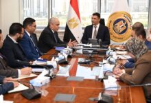 ■ وزير الصناعة يبحث مع مجموعة العربي خطة إقامة توسعات جديدة بقيمة 480 مليون دولار بمدينة قويسنا الجديدة خلال السنوات الخمس المقبلة