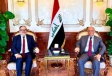 سفير جمهورية العراق في القاهرة يبحث مع مدير شؤون الأونروا في الضفة الغربية تطورات الأوضاع الإنسانية والتوترات الإقليمي