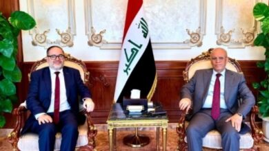 سفير جمهورية العراق في القاهرة يبحث مع مدير شؤون الأونروا في الضفة الغربية تطورات الأوضاع الإنسانية والتوترات الإقليمي