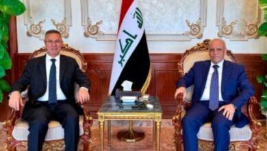 سفير جمهورية العراق في القاهرة يبحث مع الأمين العام المساعد لجامعة الدول العربية تطورات الأوضاع في المنطقة والتنسيق المشترك