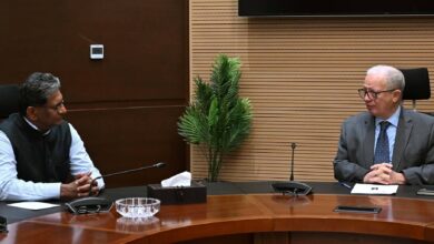 نائب رئيس الوزراء للشئون الاقتصادية يبحث مع سفيري ألمانيا والهند سبل تعزيز التعاون الاقتصادي المشترك