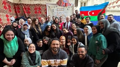 سفير أذربيجان بالقاهرة يشارك فى مبادرة “المائدة” لإفطار رمضان