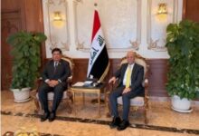 سفير جمهورية العراق في القاهرة يستقبل سفير ميانمار ويبحثان سبل تعزيز التعاون الثنائي