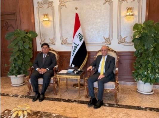 سفير جمهورية العراق في القاهرة يستقبل سفير ميانمار ويبحثان سبل تعزيز التعاون الثنائي سفير جمهورية العراق في القاهرة يستقبل سفير ميانمار ويبحثان سبل تعزيز التعاون الثنائي