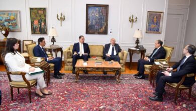 وزير الخارجية يستقبل المدير التنفيذي لمجموعة الدول العربية في البنك الدولي