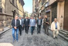 الأمين العام للمجلس الأعلى للآثار يتفقد عدداً من المواقع الأثرية بشارع المعز بالقاهرة التاريخية