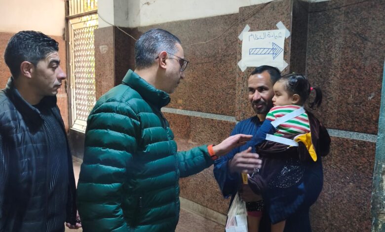 محافظ الجيزة يُجري جولة مفاجئة بمستشفى الحوامدية العام لمتابعة انتظام العمل قبل عيد الفطر المبارك