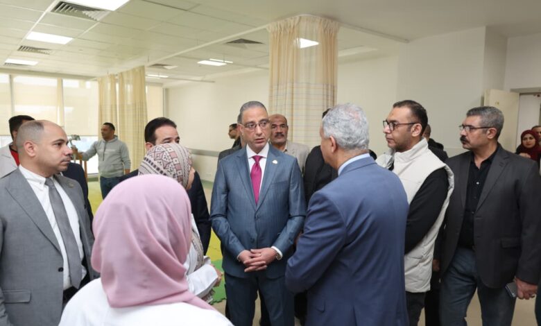محافظ الجيزة يتفقد التجهيزات النهائية داخل مستشفى بولاق الدكرور قبل افتتاحها رسمياً