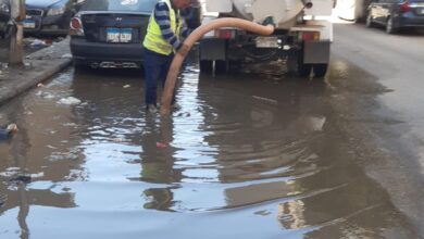 محافظ الجيزة يتابع جهود شفط مياه الأمطار وانتشار المعدات بالشوارع والمحاور لتسهيل حركة سير المواطنين 