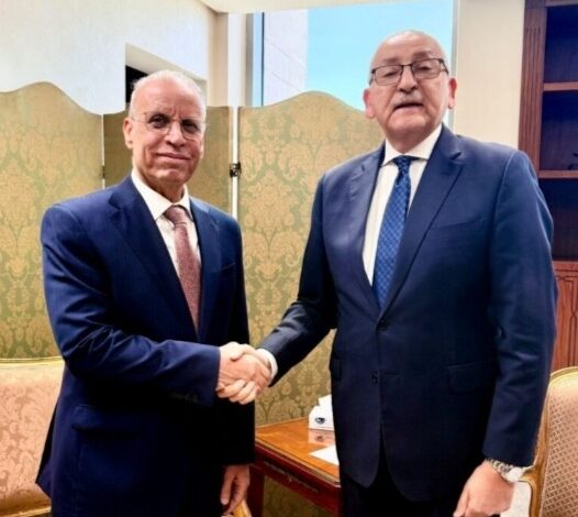 سفير جمهورية العراق في القاهرة يلتقي مساعد وزير الخارجية المصري للشؤون المالية والإدارية السفير ياسر رضا