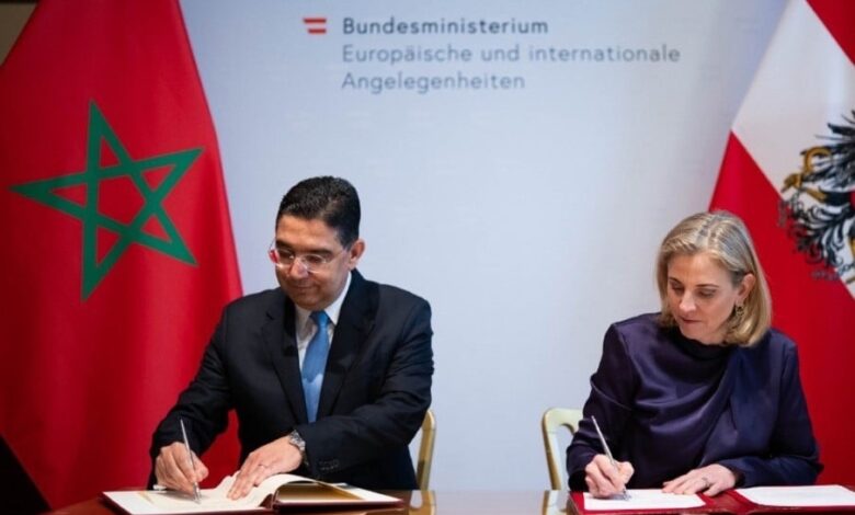 المغرب والنمسا يوقعان مذكرة تفاهم ترسي الحوار الاستراتيجي بين البلدين