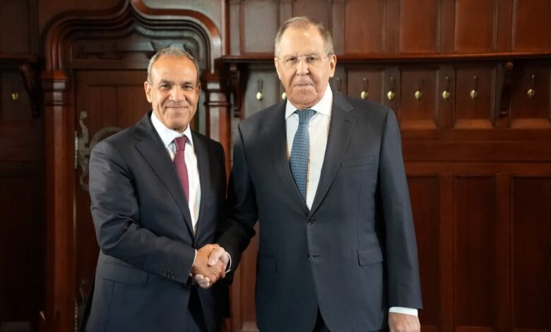 وزيرا خارجية مصر وروسيا يبحثان فى موسكو سبل تطوير العلاقات الثنائية والتطورات الإقليمية