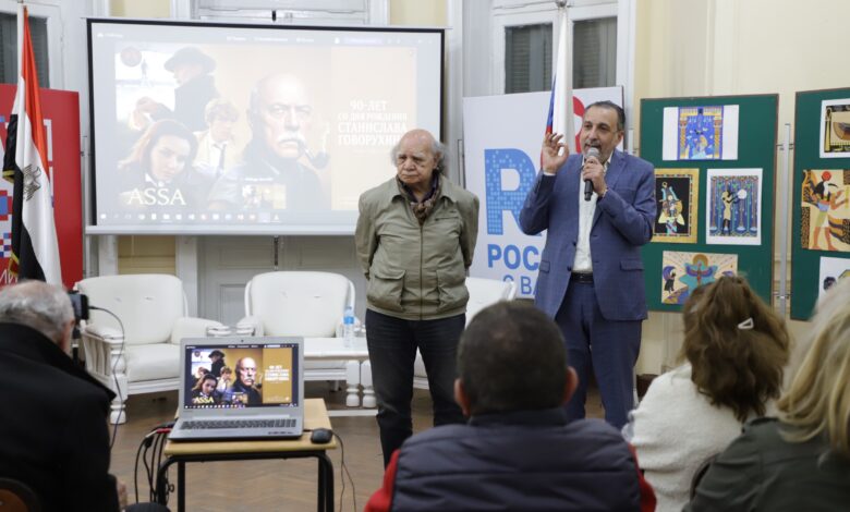 احتفالية مصرية بالمخرج الروسي جوفوروخين احتفالية مصرية بالمخرج الروسي جوفوروخين