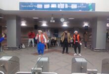 الثقافة تفاجئ جمهور محطة امبابة لمترو الأنفاق بعرض للسمسمية