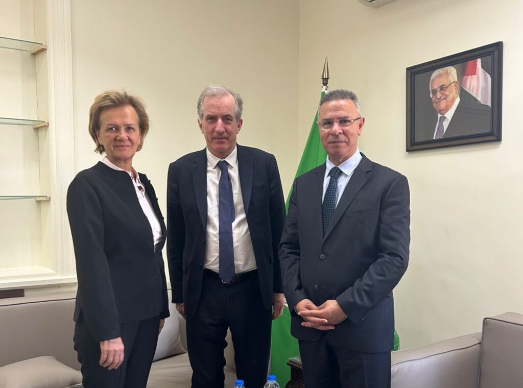 الاتحاد الأوروبي وجامعة الدول العربية يبحثان تهدئة التصعيد ودعم حل الدولتين