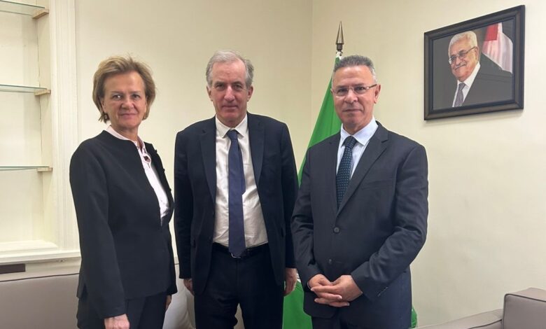 الاتحاد الأوروبي وجامعة الدول العربية يبحثان تهدئة التصعيد ودعم حل الدولتين