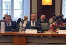 الأمانة العامه لجامعة الدول العربية تشارك في الاجتماع التاسع للتحالف الدولي لتنفيذ حل الدولتين في بروكسل ببلجيكا .