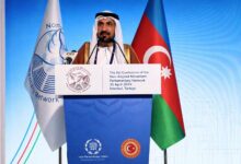 رئيس البرلمان العربي يطالب الشبكة البرلمانية لحركة عدم الانحياز بموقف حازم تجاه قانون إعدام الأسري، وإصدار قرار برفض وإدانة القانون ضمن وثائق المؤتمر