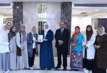 بحث سبل تعزيز التعاون المشترك ودعم الطالبات الاندونيسات الدارسات بالأزهر الشريف