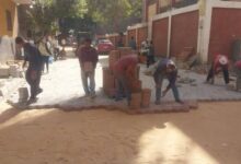 محافظ الجيزة: رصف 11 شارعًا ومتفرعاتهم بالانترلوك بمنطقة أرض الجمعية في إمبابة ضمن الخطة الاستثمارية بالحي 