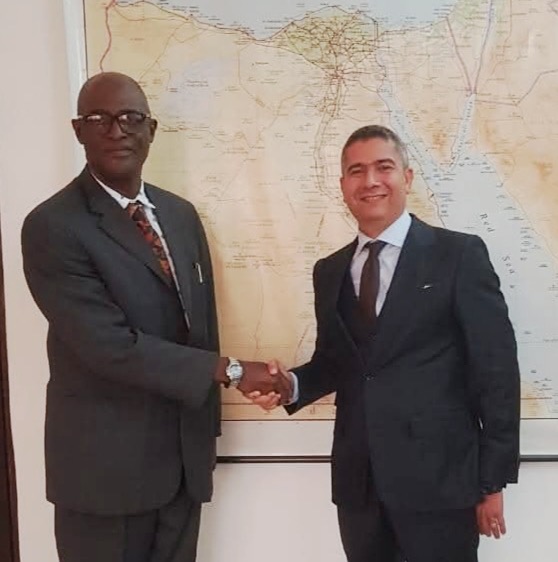 سفير كوبا يشيد بالعلاقات التاريخية بين مصر وكوبا في زيارة الحلواني سفير مصر في كوناكري