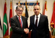 وزير الخارجية يلتقي النائب الأول لرئيس وكالة التعاون الدولي اليابانية