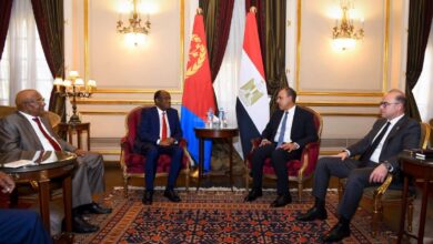 وزيرا الخارجية والاستثمار يستقبلان المستشار الاقتصادي للرئيس الإريتري ووزير التجارة والصناعة