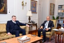 وزير الخارجية يستقبل رئيس البرلمان الاستوني