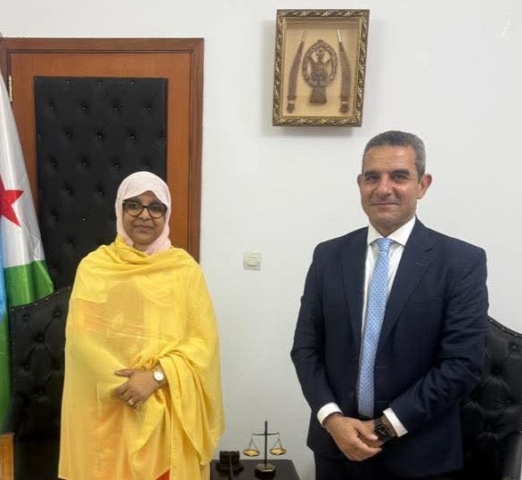 تنظيم برامج تدريبية وبناء شراكات مؤسسية بين الجهات القضائية في مصر وجيبوتي