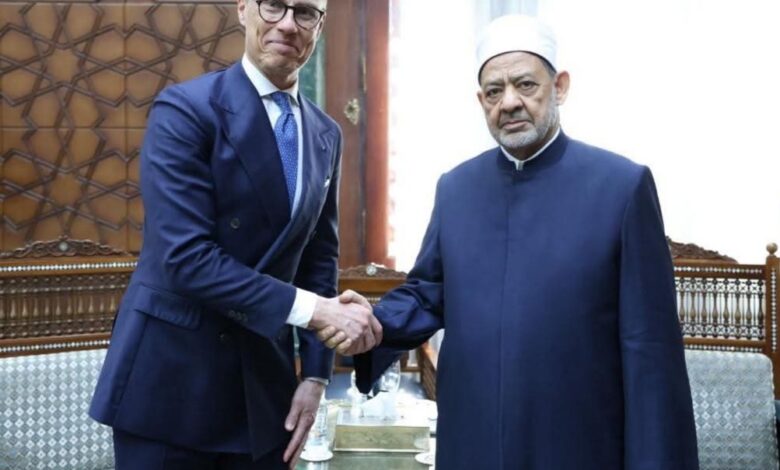 رئيس فنلندا لشيخ الأزهر: حينما يُصغي صُنّاع القرار السياسي لتعاليم الدين يصبح العالم أفضل حتمًا