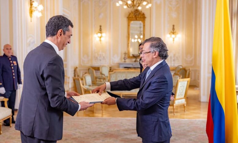 سفير مصر لدى كولومبيا يقدم أوراق اعتماده لرئيس الجمهورية سفير مصر لدى كولومبيا يقدم أوراق اعتماده لرئيس الجمهورية