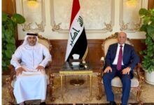سفير العراق في القاهرة يبحث مع نظيره الإماراتي تعزيز العلاقات الثنائية وتطوير عمل الجامعة العربية