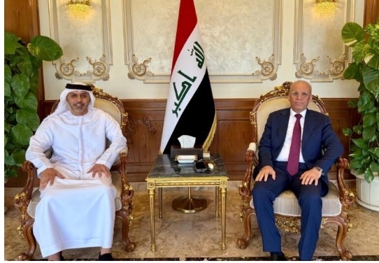 سفير العراق في القاهرة يبحث مع نظيره الإماراتي تعزيز العلاقات الثنائية وتطوير عمل الجامعة العربية
