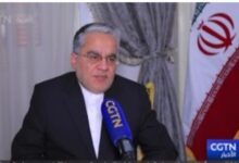 دبلوماسي إيراني في تصريح للقناة العربية بتليفزيون الصين: لن نقبل إلا بحل دبلوماسي عادل ومتوازن