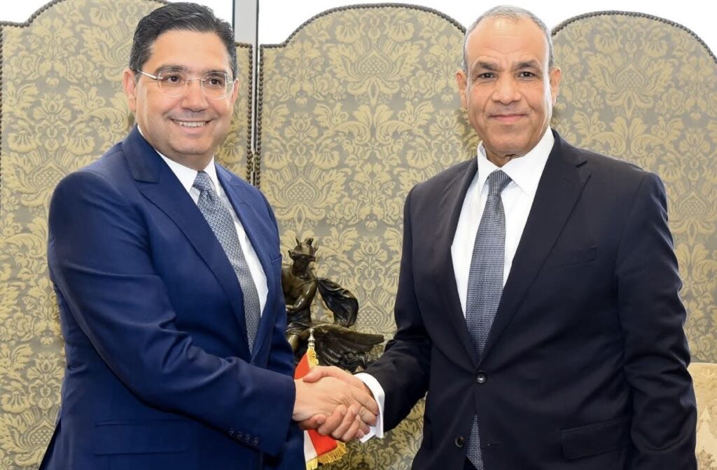 وزير الخارجية يستقبل نظيره المغربى ويبحثان تعزيز العلاقات الثنائية ومستجدات الوضع الاقليمى