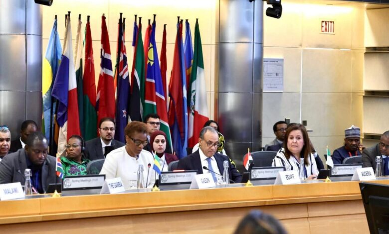 وزير الخارجية يشارك في اجتماع المجموعة الاستشارية الإفريقية مع رئيس البنك الدولي