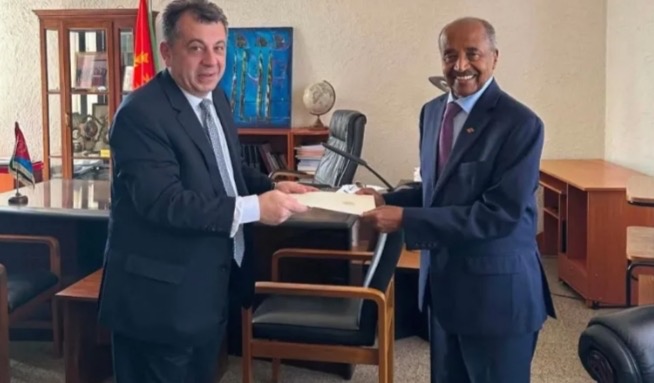 صياغة جدول الأعمال الثنائي بين أرمينيا وإريتريا في لقاء سفير أرمينيا مع وزير خارجية إريتريا