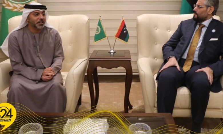 تعزيز التنسيق الليبي الإماراتي خلال مباحثات بالقاهرة