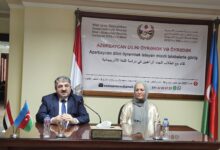 جمعية الصداقة المصرية الاذربيجانية تنظم لقاء مع الطلاب الراغبيين فى دراسة اللغة الأذربيجانية فى مقرها بالمقطم