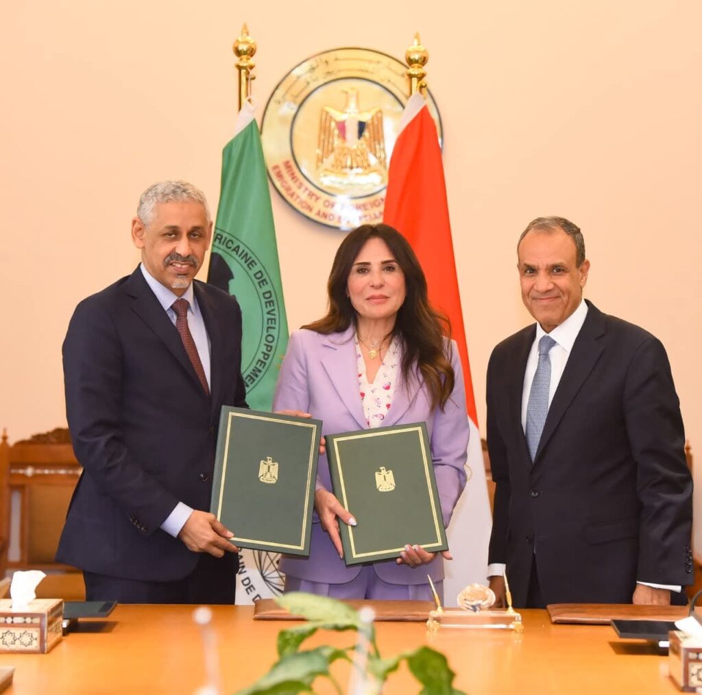 وزير الخارجية يستقبل رئيس بنك التنمية الأفريقي
