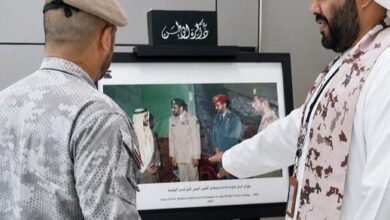 احتفاء باليوبيل الذهبي لذكرى توحيد لقوات المسلحة الإماراتية الأرشيف والمكتبة الوطنية ينظم معرضاً للصور التاريخية في مطار زايد الدولي