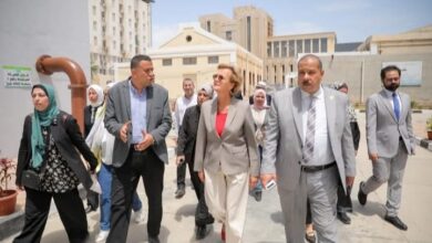 انجلينا في دمياط: نحن ملتزمين تكملة تعاوننا لدعم خدمات مياه مستدامة وأكثر كفاءة انجلينا في دمياط: نحن ملتزمين تكملة تعاوننا لدعم خدمات مياه مستدامة وأكثر كفاءة
