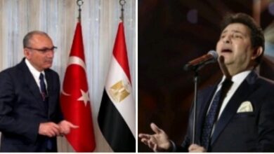 سفير تركيا : هاني شاكر لم يكن صوته يلامس الاذان فحسب بل كان يسكن اعماق القلوب رحم الله أمير الغناء العربي