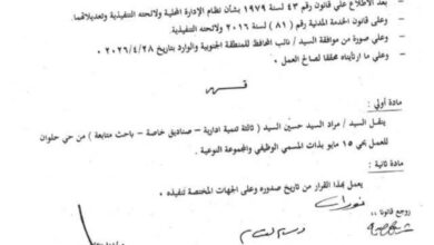 قرار نقل يثير الشبهات.. هل تُدار الملفات داخل محافظة القاهرة بلا شفافية؟ قرار نقل يثير الشبهات.. هل تُدار الملفات داخل محافظة القاهرة بلا شفافية؟